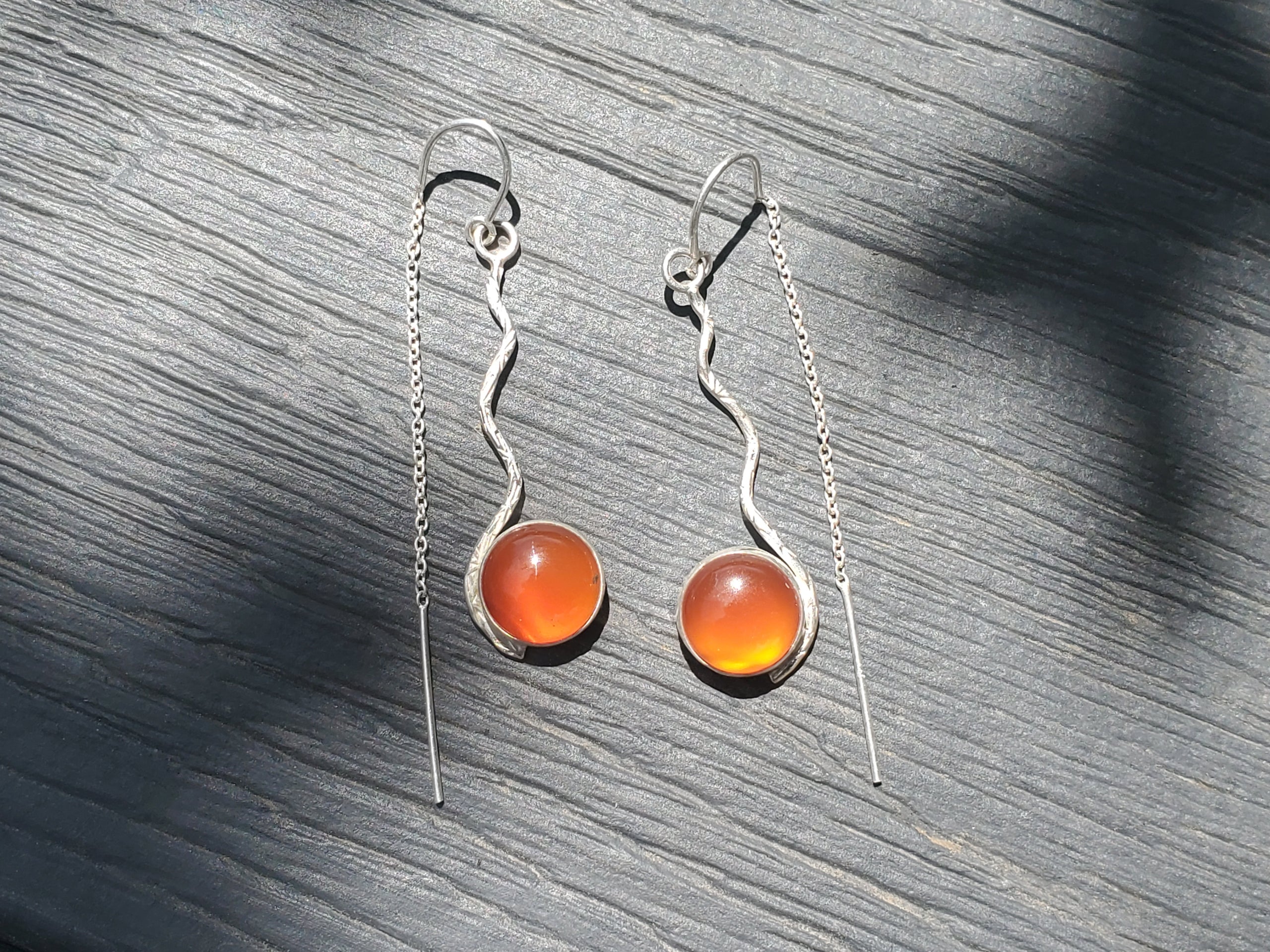 Wavy hotsell jasper earrings